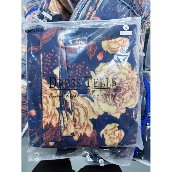 Dresstells Women's Burgundy Modest Vintage Cocktail Formal Party Dresses - Picture 5 of 6